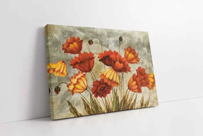 Çiçek | Kanvas Tablo | Cam Tablo | Mdf Tablo | B03326 - Görsel 1