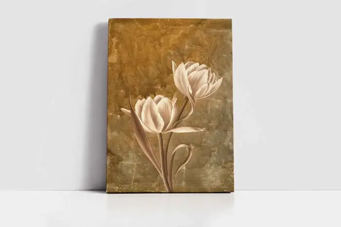 Çiçek | Kanvas Tablo | Cam Tablo | Mdf Tablo | B03327 - Görsel 2
