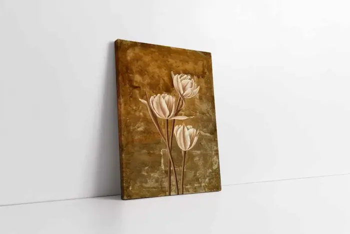 Çiçek | Kanvas Tablo | Cam Tablo | Mdf Tablo | B03330 - Görsel 1