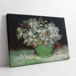 Vazoda Çiçekler | Kanvas Tablo | Cam Tablo | Mdf Tablo | B03349