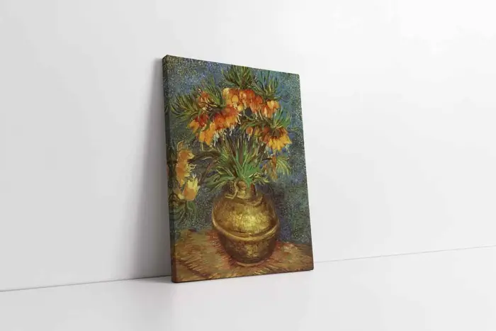 Vazoda Çiçekler | Kanvas Tablo | Cam Tablo | Mdf Tablo | B03350 - Görsel 1