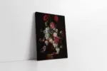 Vazoda Çiçekler | Kanvas Tablo | Cam Tablo | Mdf Tablo | B03357