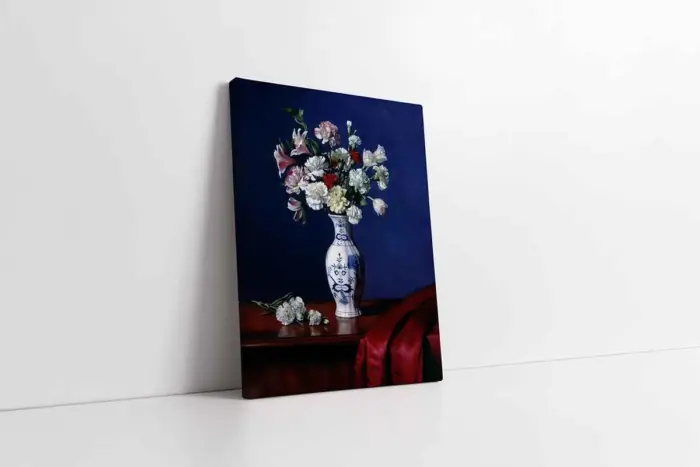 Vazoda Çiçekler | Kanvas Tablo | Cam Tablo | Mdf Tablo | B03369 - Görsel 1