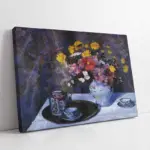 Vazoda Çiçekler | Kanvas Tablo | Cam Tablo | Mdf Tablo | B03372