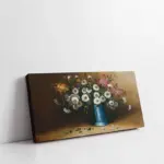 Vazoda Çiçekler | Kanvas Tablo | Cam Tablo | Mdf Tablo | B03379