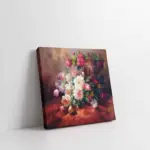 Vazoda Çiçekler | Kanvas Tablo | Cam Tablo | Mdf Tablo | B03381