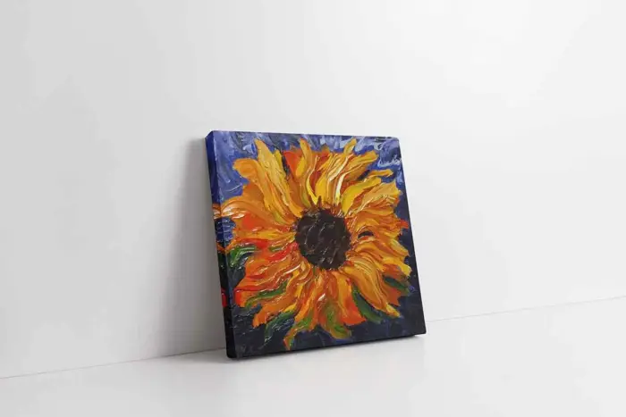 Sarı Menekşe | Kanvas Tablo | Cam Tablo | Mdf Tablo | B03386 - Görsel 1