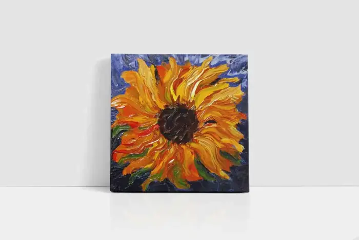 Sarı Menekşe | Kanvas Tablo | Cam Tablo | Mdf Tablo | B03386 - Görsel 2