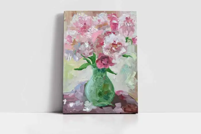 Çiçek | Kanvas Tablo | Cam Tablo | Mdf Tablo | B03400 - Görsel 2