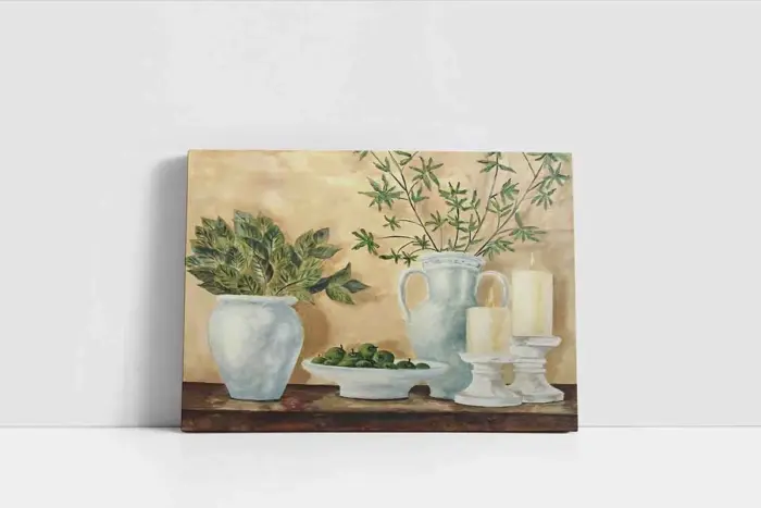 Çiçek | Kanvas Tablo | Cam Tablo | Mdf Tablo | B03422 - Görsel 2