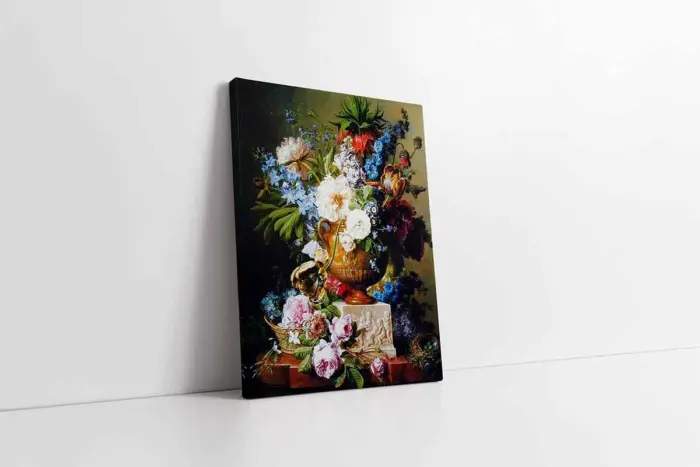 Çiçekler | Kanvas Tablo | Cam Tablo | Mdf Tablo | B03430 - Görsel 1