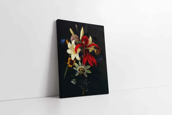 Çiçekler | Kanvas Tablo | Cam Tablo | Mdf Tablo | B03434 - Görsel 1