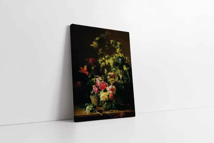 Çiçekler | Kanvas Tablo | Cam Tablo | Mdf Tablo | B03435 - Görsel 1