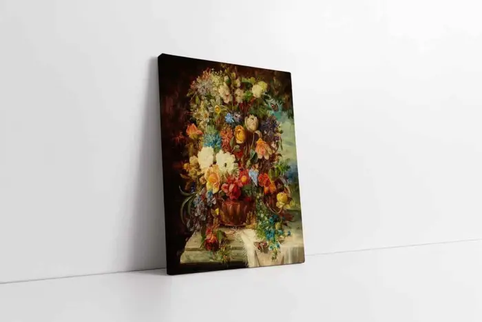 Çiçekler | Kanvas Tablo | Cam Tablo | Mdf Tablo | B03437 - Görsel 1