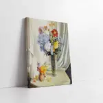 Vazoda Çiçekler | Kanvas Tablo | Cam Tablo | Mdf Tablo | B03441