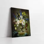 Vazoda Çiçekler | Kanvas Tablo | Cam Tablo | Mdf Tablo | B03442