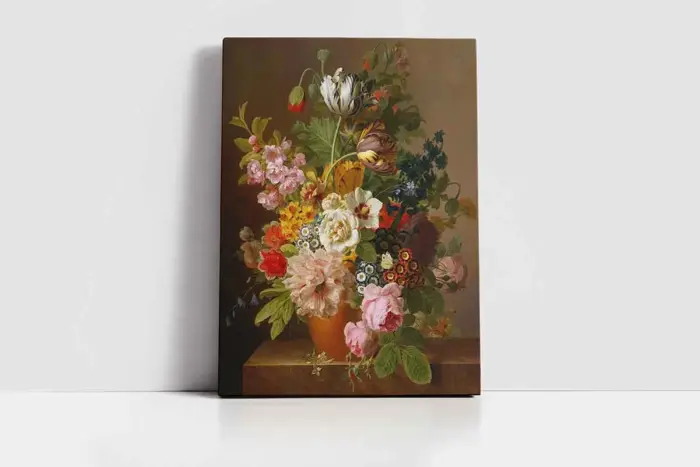 Çiçekler | Kanvas Tablo | Cam Tablo | Mdf Tablo | B03448 - Görsel 2