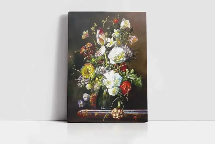 Çiçekler | Kanvas Tablo | Cam Tablo | Mdf Tablo | B03450 - Görsel 2