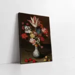 Vazoda Çiçekler | Kanvas Tablo | Cam Tablo | Mdf Tablo | B03458