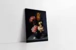 Vazoda Çiçekler | Kanvas Tablo | Cam Tablo | Mdf Tablo | B03468