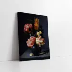 Vazoda Çiçekler | Kanvas Tablo | Cam Tablo | Mdf Tablo | B03468