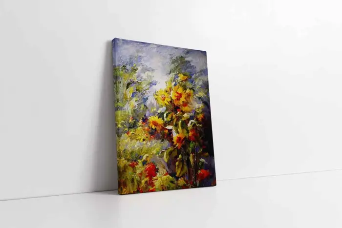Çiçekler | Kanvas Tablo | Cam Tablo | Mdf Tablo | B03469 - Görsel 1