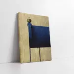 Sevimli Mavi Köpek | Kanvas Tablo | Cam Tablo | Mdf Tablo | B05079