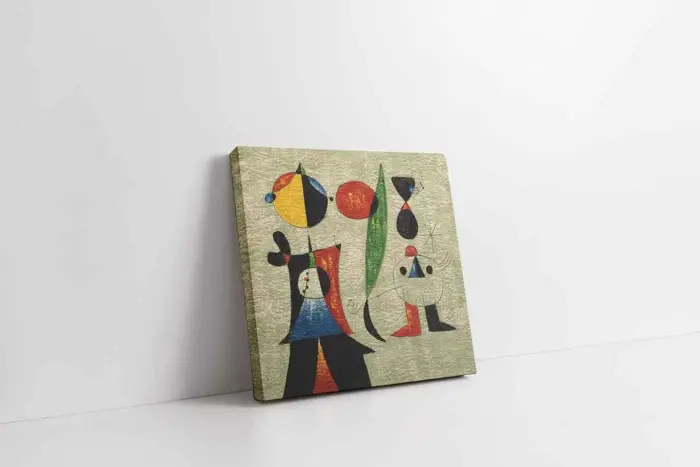 Balıkçı Joan Miro | Kanvas Tablo | Cam Tablo | Mdf Tablo | B05147 - Görsel 1