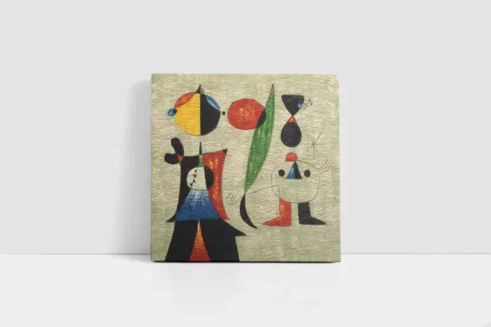 Balıkçı Joan Miro | Kanvas Tablo | Cam Tablo | Mdf Tablo | B05147 - Görsel 2
