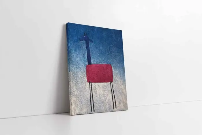 Sevimli Koyun | Kanvas Tablo | Cam Tablo | Mdf Tablo | B05239 - Görsel 1