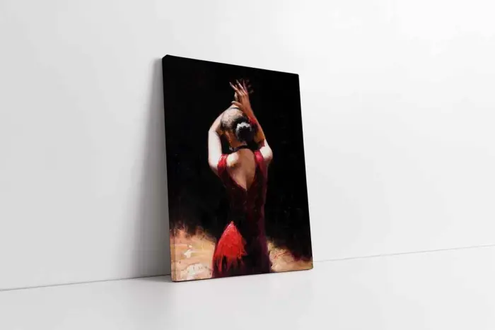 İspanyol Dansçı | Kanvas Tablo | Cam Tablo | Mdf Tablo | B06005 - Görsel 1