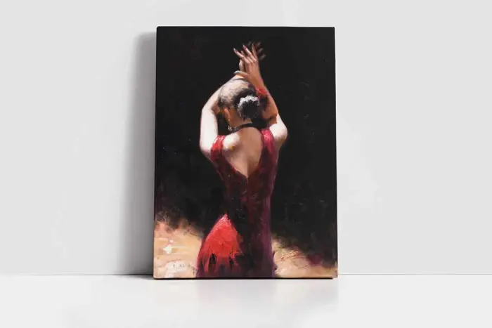 İspanyol Dansçı | Kanvas Tablo | Cam Tablo | Mdf Tablo | B06005 - Görsel 2