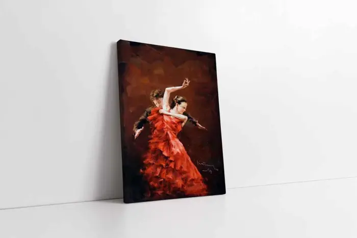 Tango Yapan Çift | Kanvas Tablo | Cam Tablo | Mdf Tablo | B06016 - Görsel 1