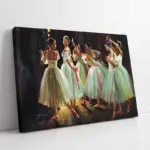 Dansçı Kızlar | Kanvas Tablo | Cam Tablo | Mdf Tablo | B06022