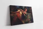 Dans Eden Kadın | Kanvas Tablo | Cam Tablo | Mdf Tablo | B06030