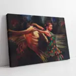 Dans Eden Kadın | Kanvas Tablo | Cam Tablo | Mdf Tablo | B06030