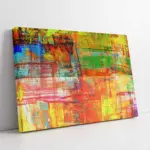Rengarenk Soyut | Kanvas Tablo | Cam Tablo | Mdf Tablo | B07041