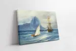 Deniz Ve Tekne | Kanvas Tablo | Cam Tablo | Mdf Tablo | B08004