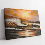 Dalgalı Deniz | Kanvas Tablo | Cam Tablo | Mdf Tablo | B08007