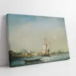 Yelkenli Gemi | Kanvas Tablo | Cam Tablo | Mdf Tablo | B08030