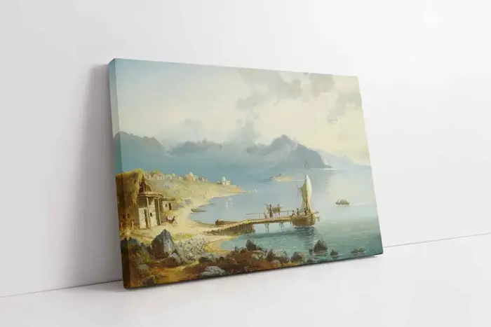 Yelkenli Tekne | Kanvas Tablo | Cam Tablo | Mdf Tablo | B08057 - Görsel 1