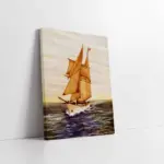 Yelkenli Tekne | Kanvas Tablo | Cam Tablo | Mdf Tablo | B08062