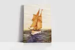 Yelkenli Tekne | Kanvas Tablo | Cam Tablo | Mdf Tablo | B08062 - Görsel 2