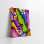 Yüz Kolajı | Kanvas Tablo | Cam Tablo | Mdf Tablo | B09008