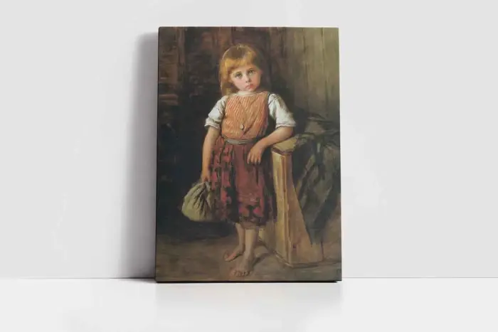 Küçük Çocuk | Kanvas Tablo | Cam Tablo | Mdf Tablo | B09010 - Görsel 2