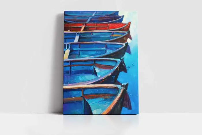 Kayıklar | Kanvas Tablo | Cam Tablo | Mdf Tablo | B09040 - Görsel 2