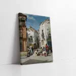 Sevilladaki Çörek Satıcıları Manuel Wssel De Guimbarda | Kanvas Tablo | Cam Tablo | Mdf Tablo | B09056