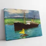 Gemi | Kanvas Tablo | Cam Tablo | Mdf Tablo | B09064