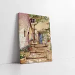 Taş Ev | Kanvas Tablo | Cam Tablo | Mdf Tablo | B09068