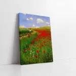 Gelincik Tarlası Paul Gustav Fischer | Kanvas Tablo | Cam Tablo | Mdf Tablo | B09071